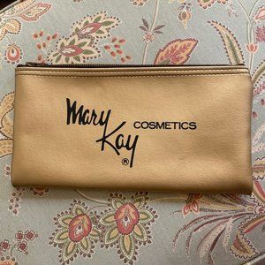 Vintage 60s - 70s Mary Kay Gold Makeup Bag